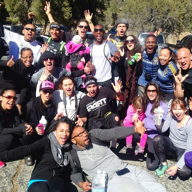 Our NEXT WAVE hiking group in Big Bear this weekend!