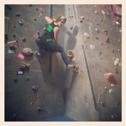 Bouldering is so much fun, and a true mental challenge - you know.. when you're not posing for a camera