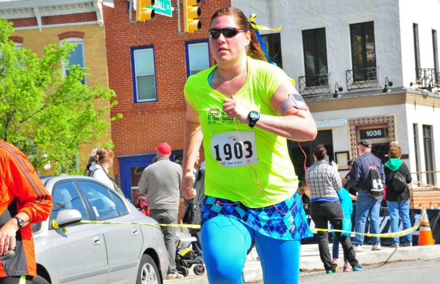 Charm City White Star RoadRunner knows that training for distance running takes more than just mileage.