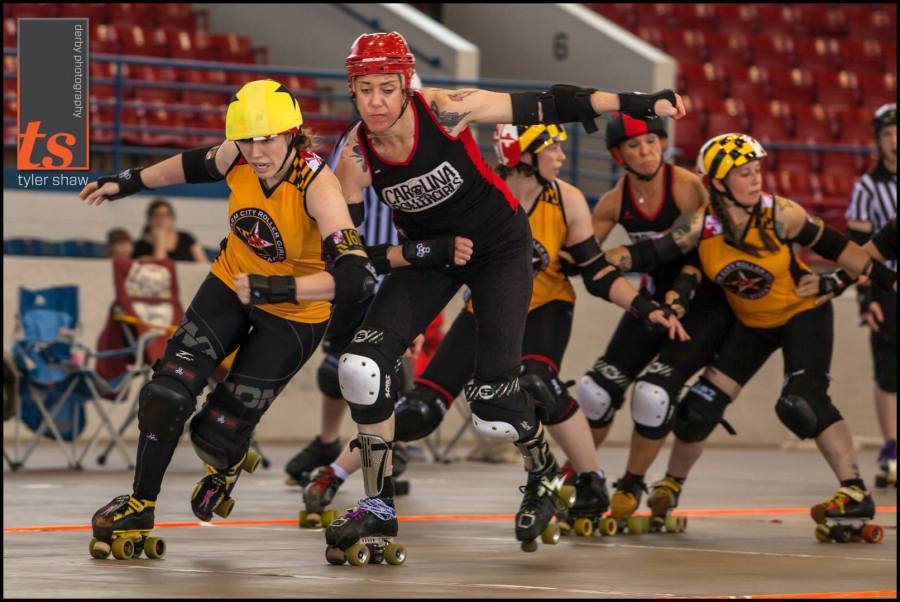 IM Pain has no time for blockers. Photo by Tyler Shaw