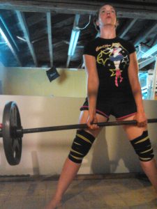 Lifting. Yes. It's a thing I do to get better at derby. Deadlifts are awesome for all the things.