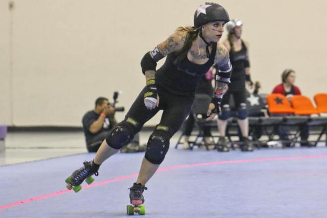 Suzy Hotrod is a modern legend of derby because of the hard work and dedication she has given to the sport on and off skates. Photo by David Dyte.